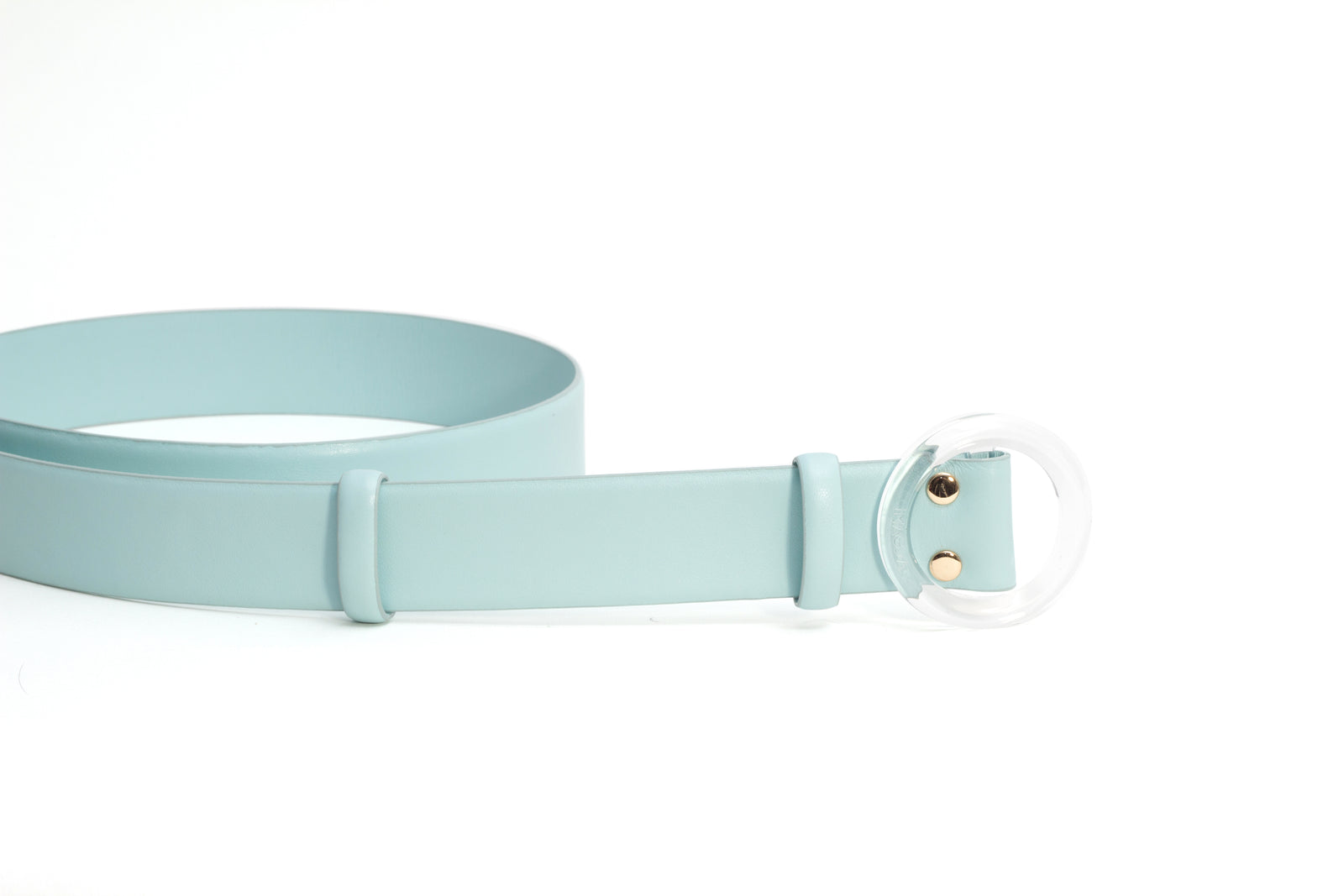 Bulgari Light Blue Leather Belt with Silver Buckle Bulgari 18K Gold Diagono Automatic Chronograph Men main image 3